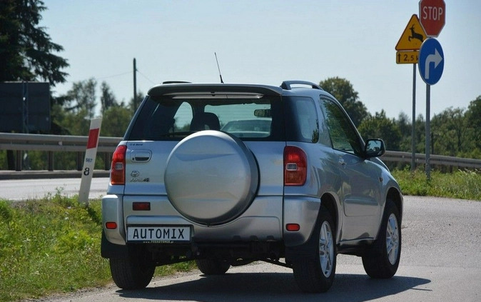 Toyota RAV4 cena 23600 przebieg: 152967, rok produkcji 2002 z Swarzędz małe 277